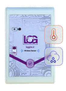 سنسور بی‌سیم دما و رطوبتی لاگینو