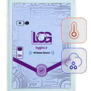 سنسور بی‌سیم دما و رطوبتی لاگینو